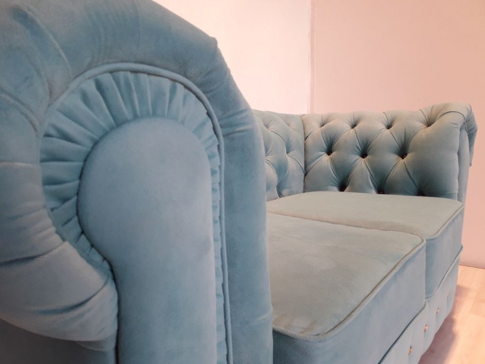 Честер  2-х местный велюр