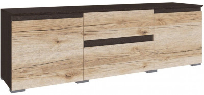 Плейона Тумба ТВ венге/дуб делано