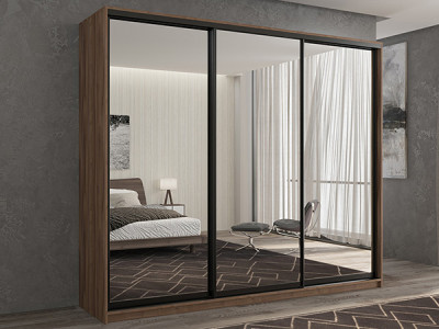 Шкаф-купе Кааппи 1 Орех Тьеполло 210х60х230 см