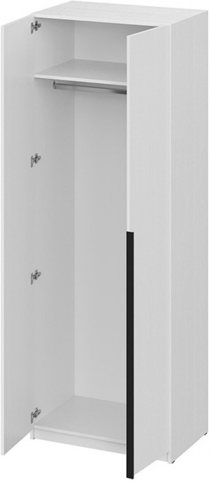 Шкаф распашной Берген ПРО ШК-800, Белое дерево