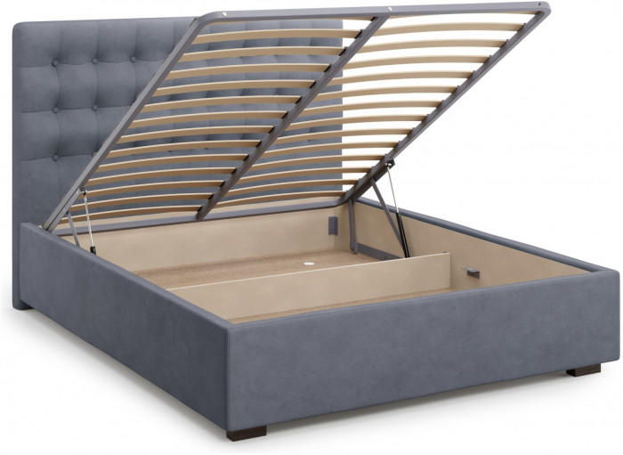 Кровать Brayers 160 с подъемным механизмом, Velutto 32