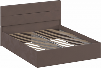 Кровать КР-432-М двуспальная 160, Микровелюр Zeekr-11