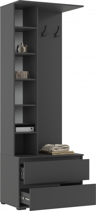 Норд Прихожая, композиция №1, Графит/Графит