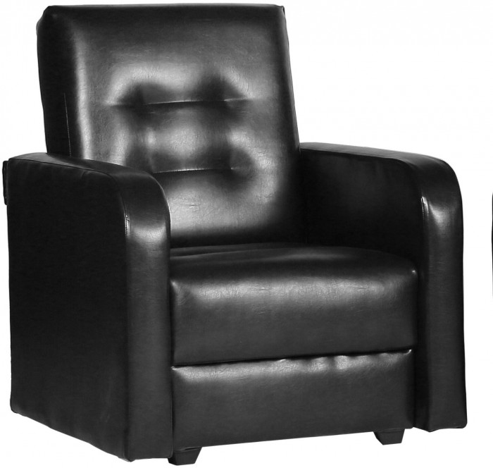 Кресло Аккорд, экокожа, цвет черный