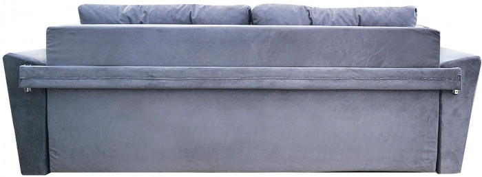 Диван-кровать Амстердам L, еврокнижка, 145х190, серый