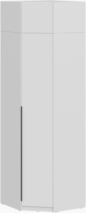 Шкаф угловой с антресолью ШК 5, Белый